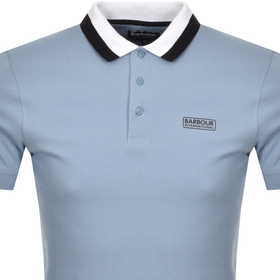 Alternative Image for ProductBarbour International Ampere Polo T Shirt Blue2